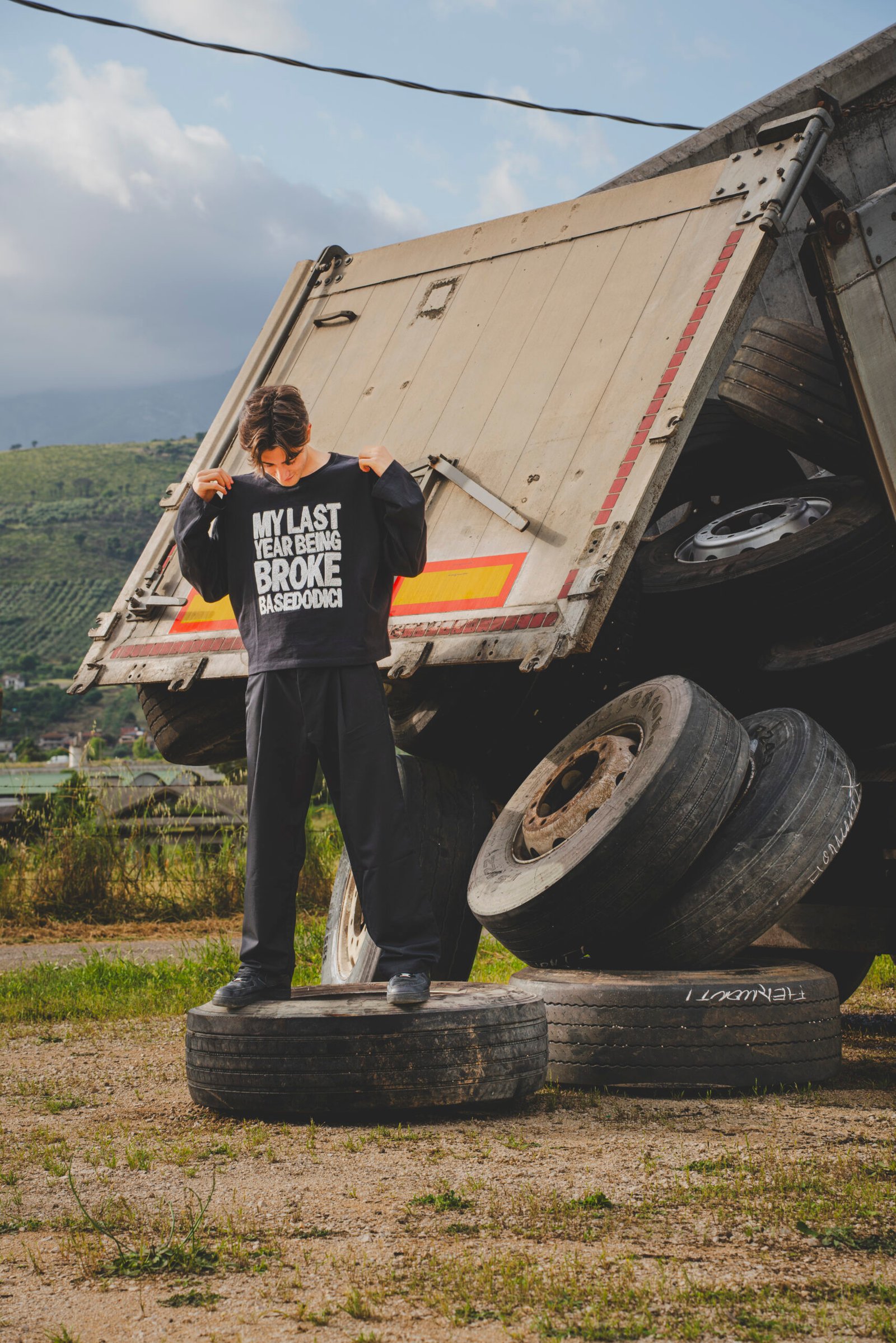 Pantalone Mod. MARLEY Total Black - immagine 4