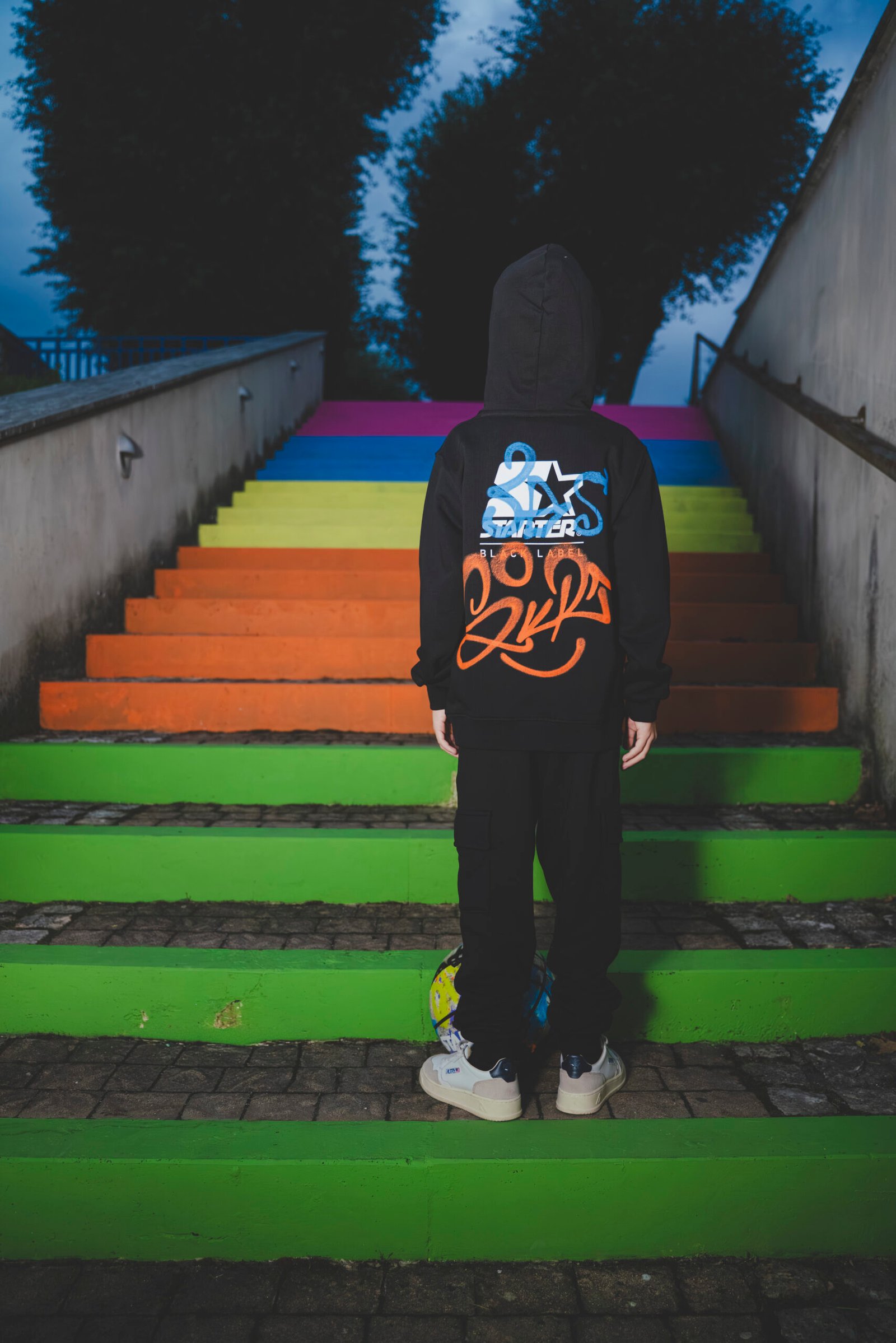 Pantalone Cargo Bimbo Nero - immagine 3