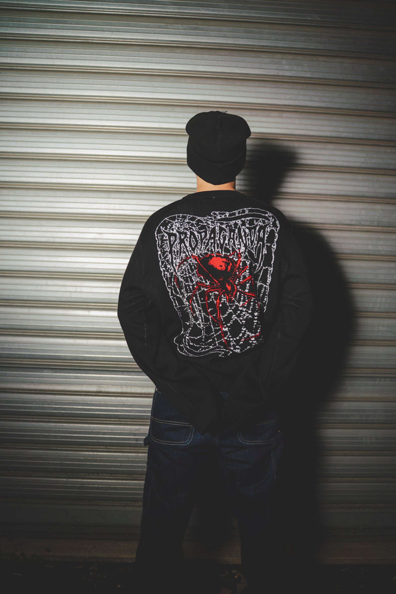 PROPAGANDA RIBS SPIDER KNITWEAR - immagine 4