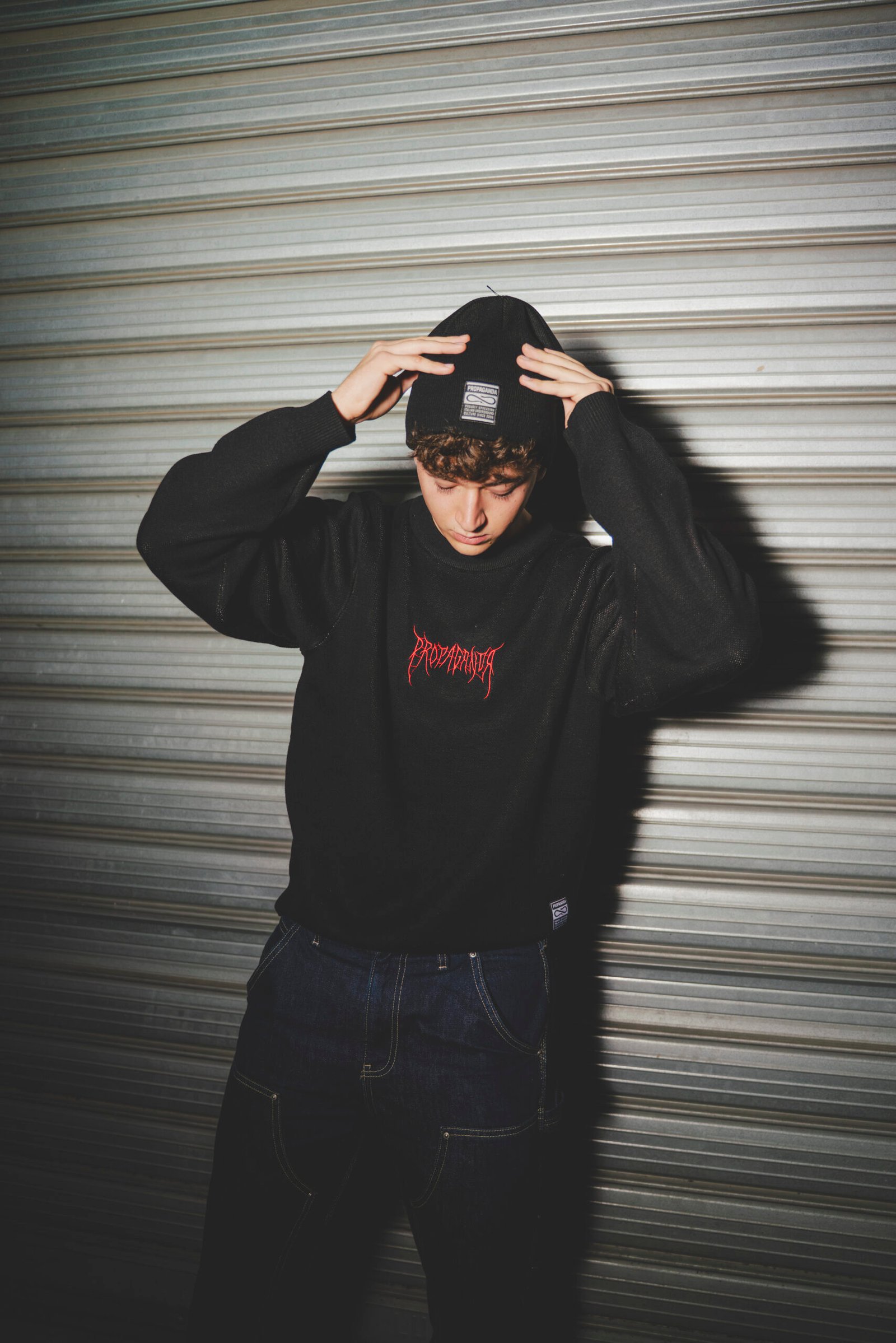 PROPAGANDA RIBS SPIDER KNITWEAR - immagine 3