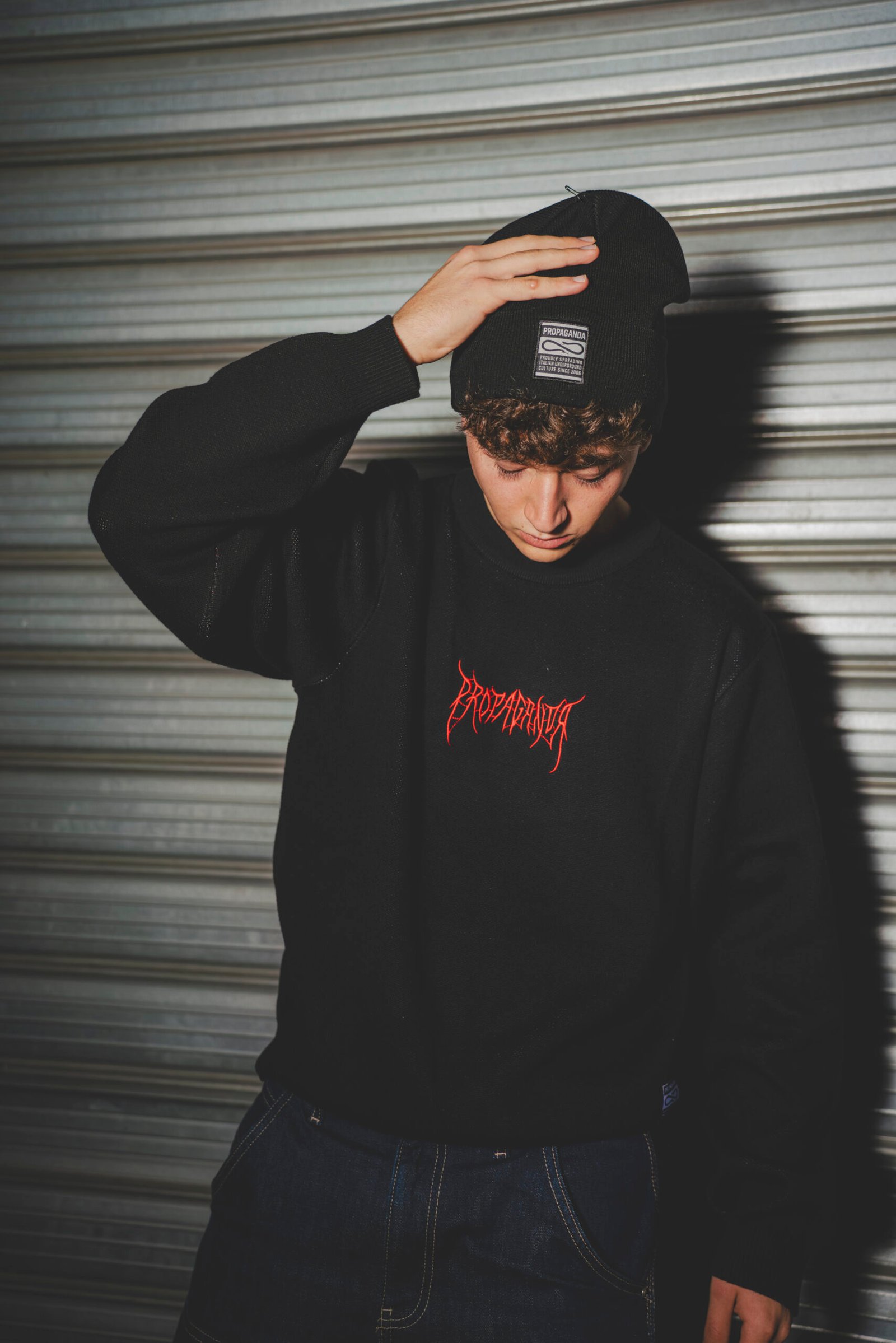 PROPAGANDA RIBS SPIDER KNITWEAR - immagine 2