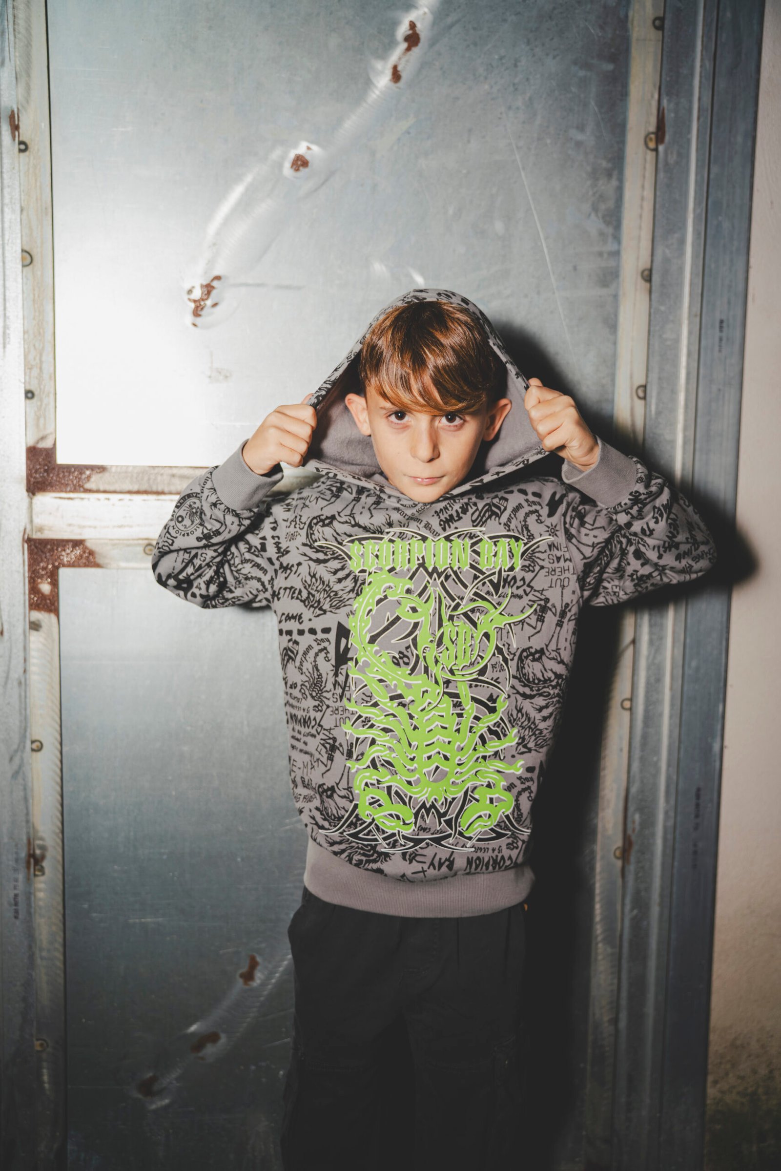 SCORPION BAY Felpa con Cappuccio “Tribal Bay” - immagine 2