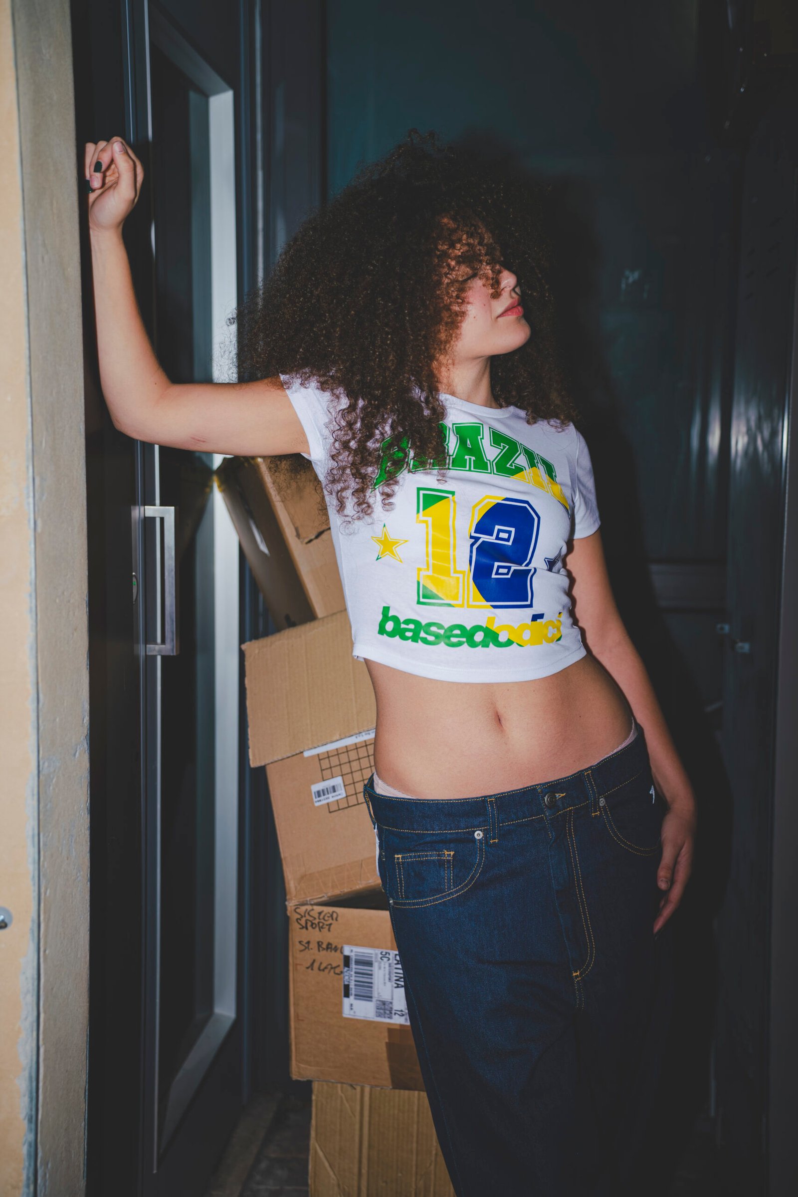 BABY TEE "DIVA" BRAZIL WHITE - immagine 3