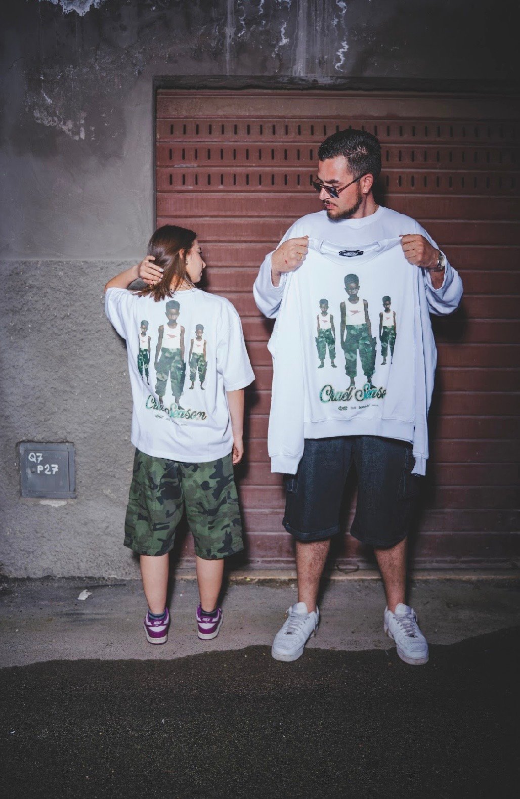 CREWNECK CRUEL KIDS WHITE BASEDODICI - immagine 2