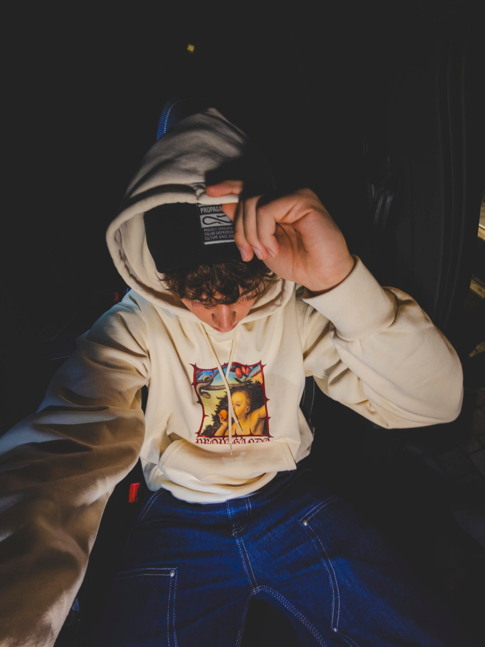 Propaganda EDEN HOODIE BONE - immagine 3