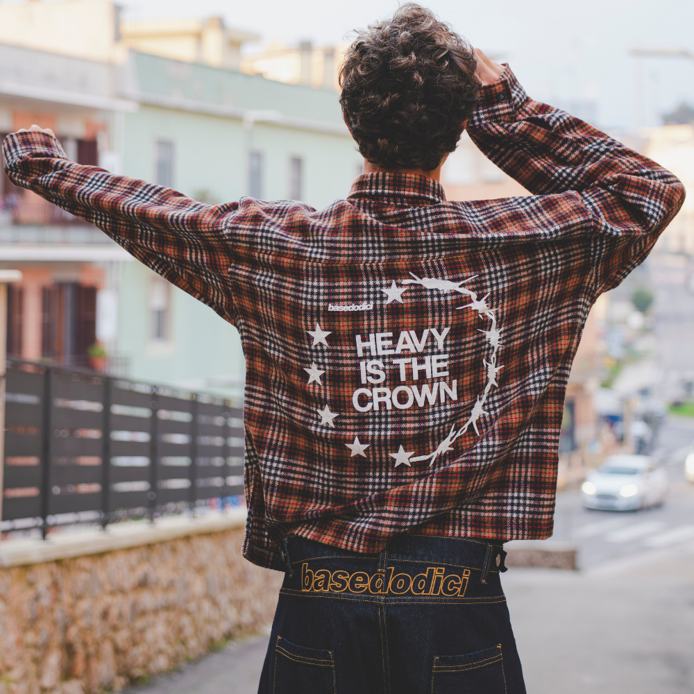 FLANELLA SHIRT "RUDEBOY LDN" CROWN