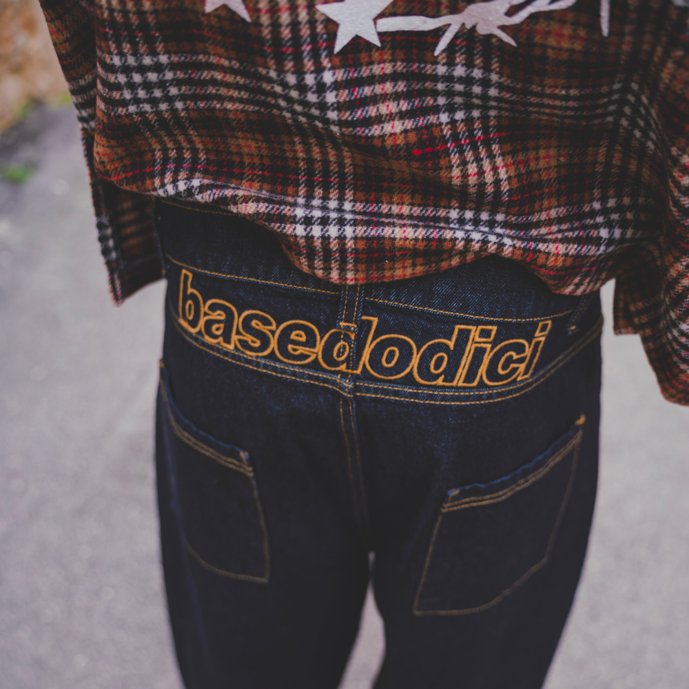 BIGALL DENIM "RUDEBOY LDN" BLUE RAW