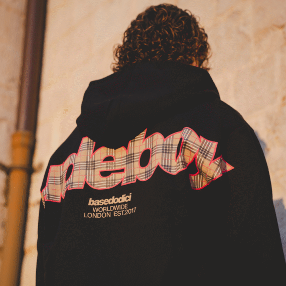 FULL ZIP "RUDEBOY LDN" RUDEBOY BLACK