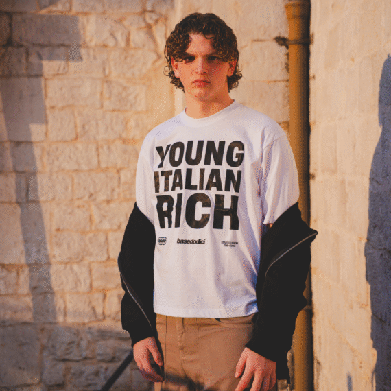 T-SHIRT "WORLD TOUR" ITALIAN RICH WHITE