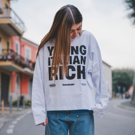 LONGSLEEVE "WORLD TOUR" ITALIAN RICH WHITE