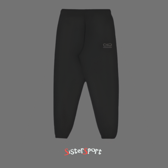 PROPAGANDA SWEATPANT BLACK LOGO EMBROIDERY