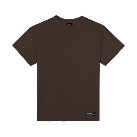 PROPAGANDA LABEL GOLD TEE BROWN