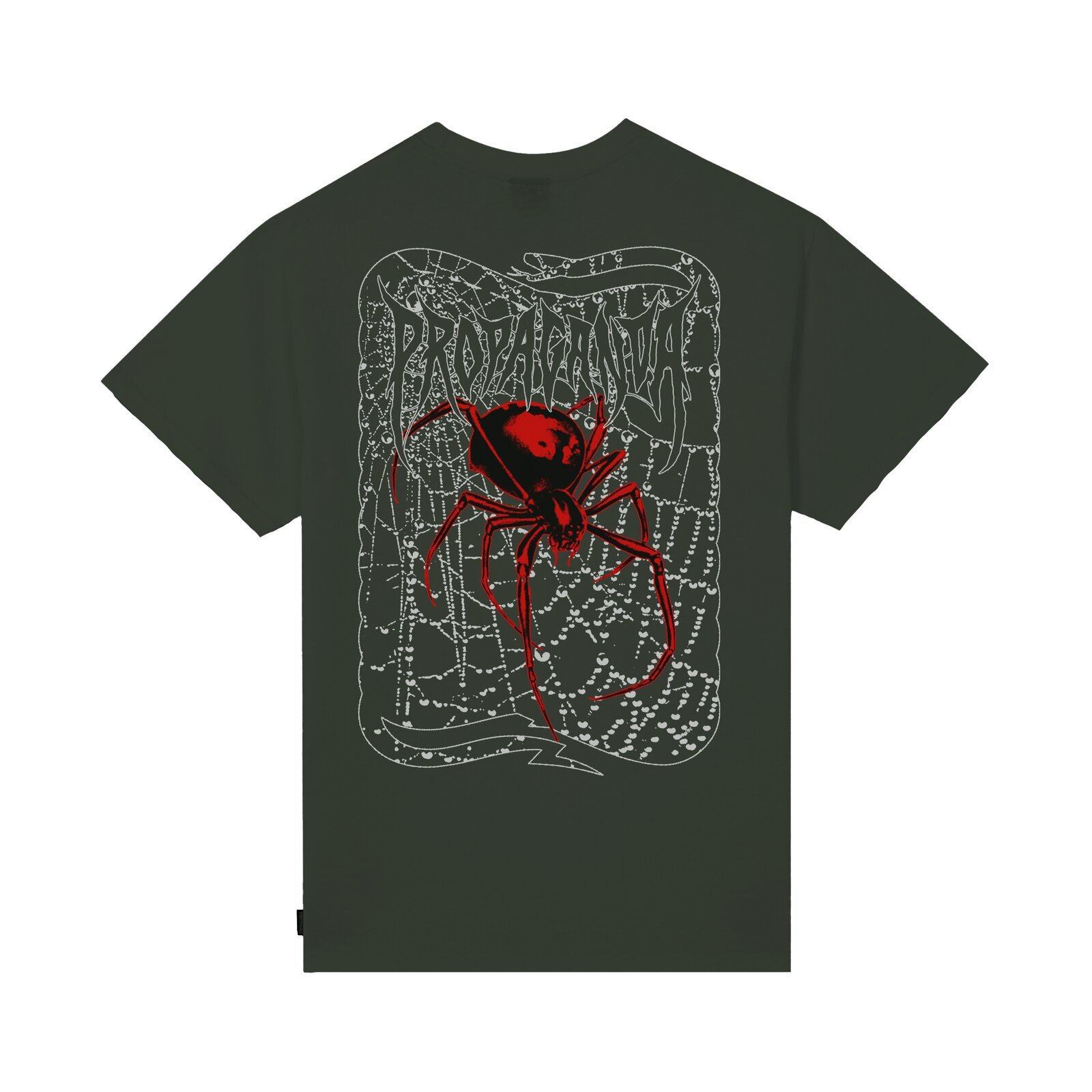 PROPAGANDA RIBS SPIDER TEE BLACK - immagine 2