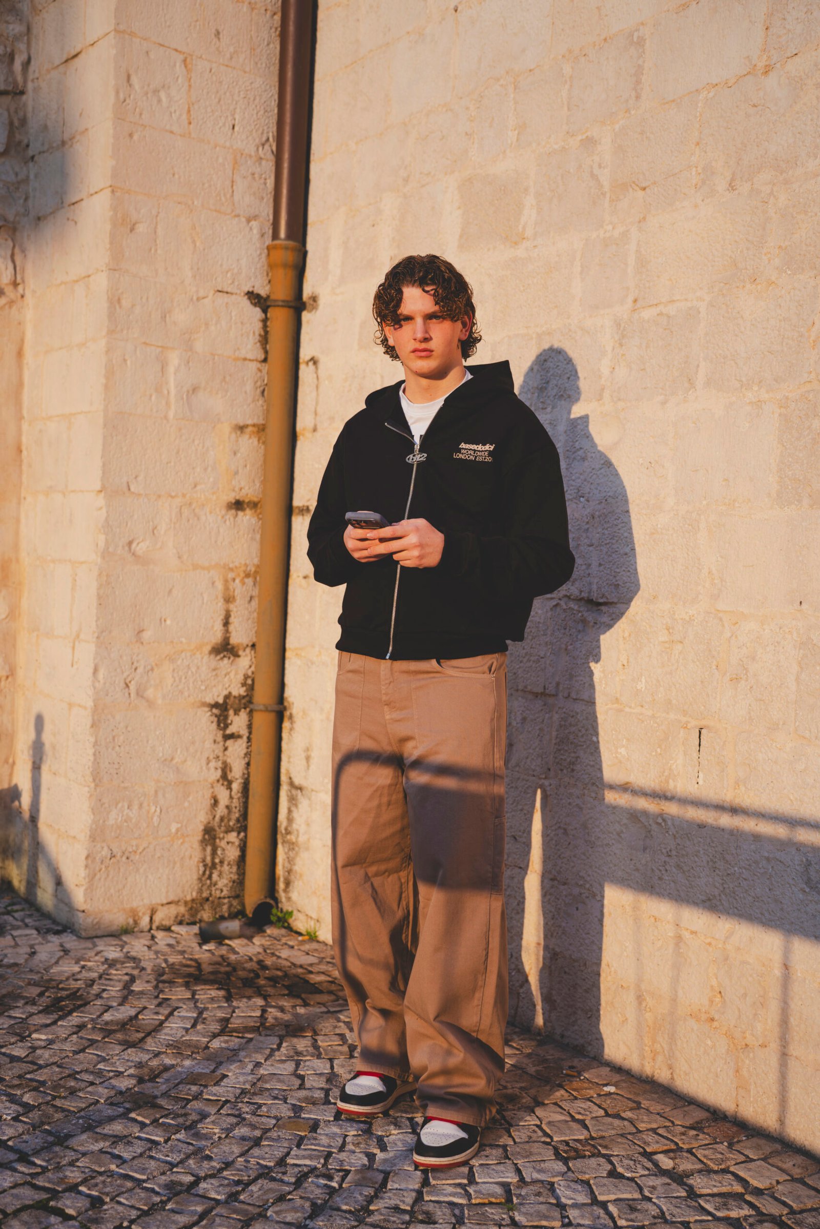 FULL ZIP "RUDEBOY LDN" RUDEBOY BLACK - immagine 7