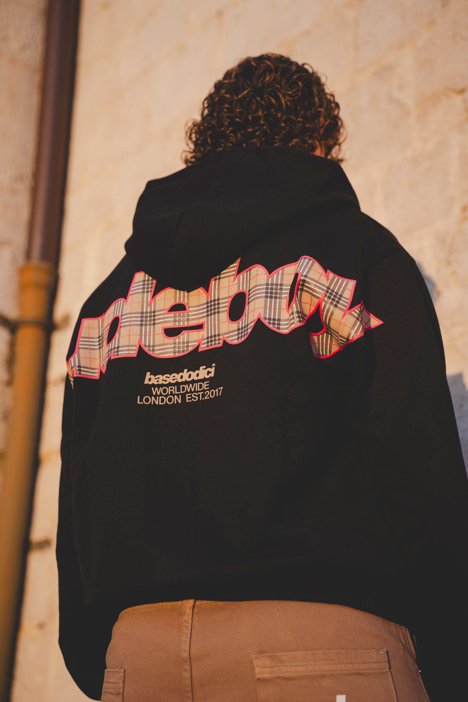 FULL ZIP "RUDEBOY LDN" RUDEBOY BLACK - immagine 4