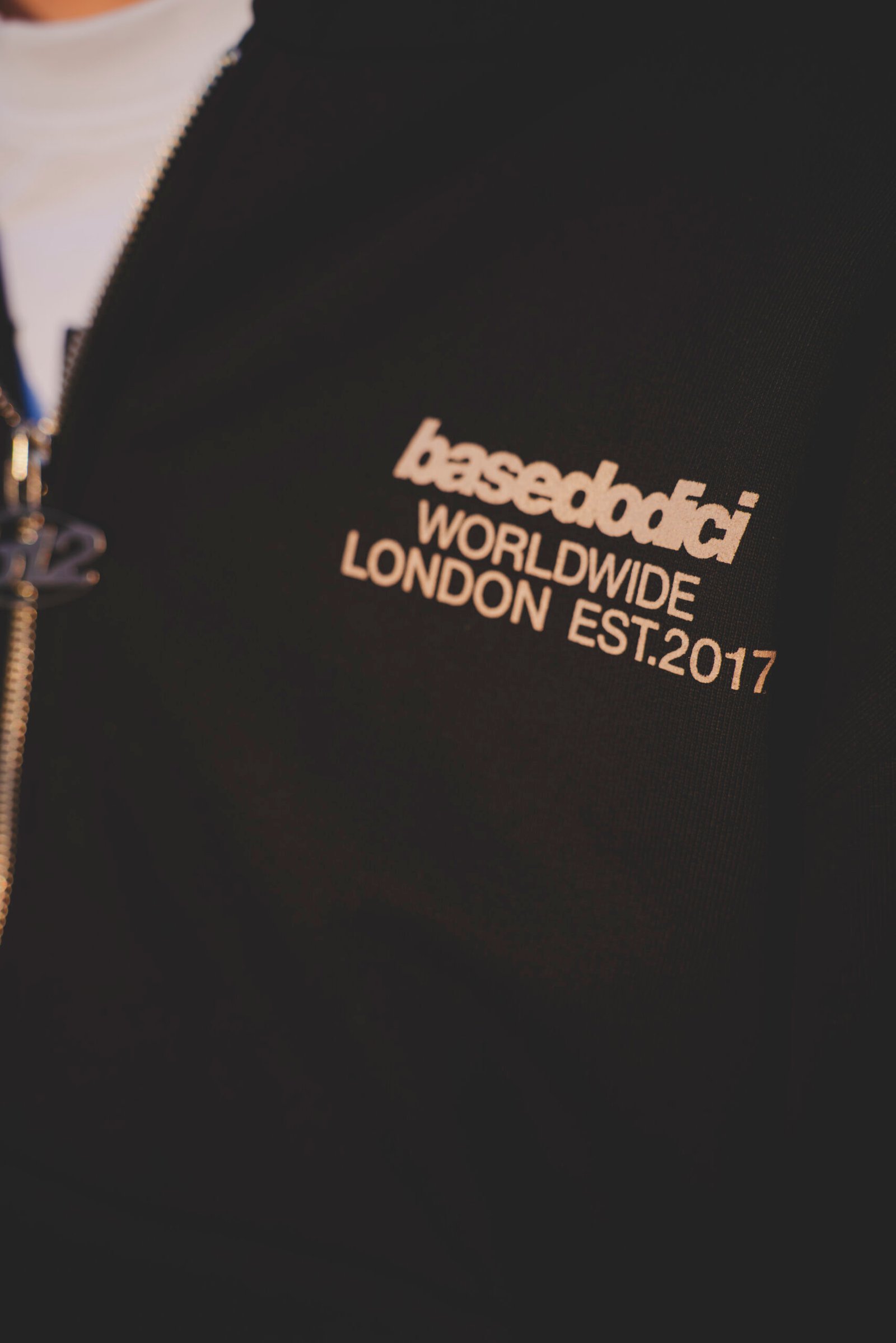 FULL ZIP "RUDEBOY LDN" RUDEBOY BLACK - immagine 5