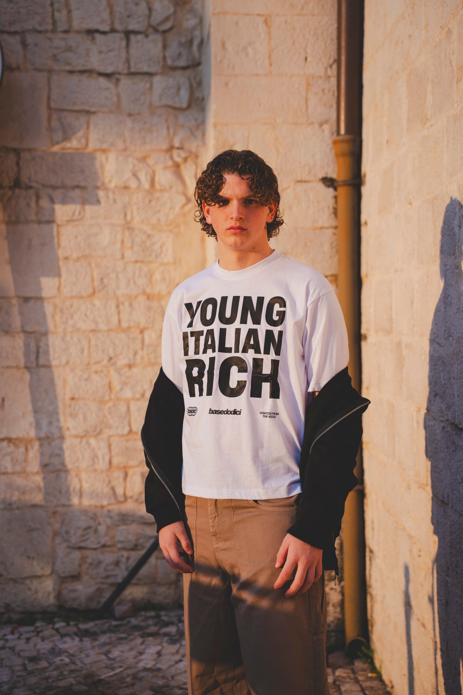 T-SHIRT "WORLD TOUR" ITALIAN RICH WHITE - immagine 3