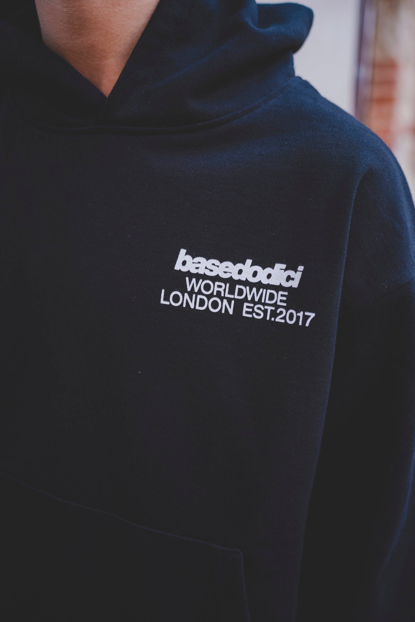 HOODIE "RUDEBOY LDN" NOTBOUGHT BLACK - immagine 5