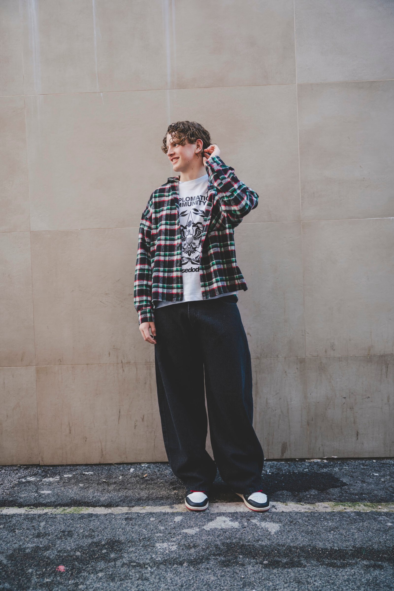 WORK DENIM "WORLD TOUR" DIPLOMATIC BLACK RAW - immagine 2