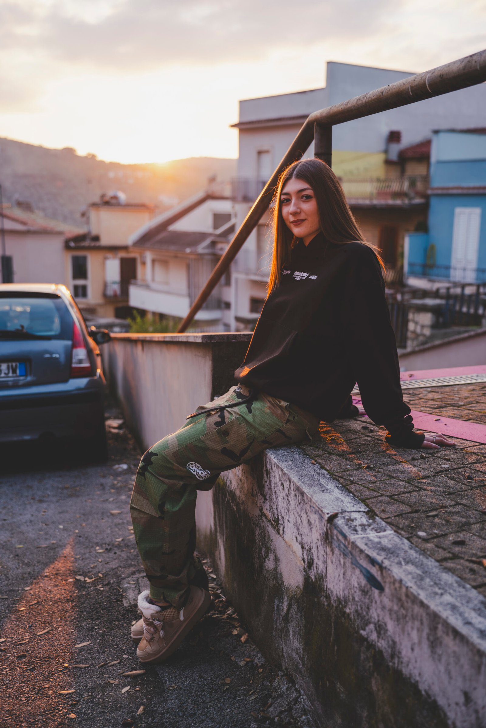 HOODIE "RUDEBOY LDN" CROWN BLACK - immagine 2