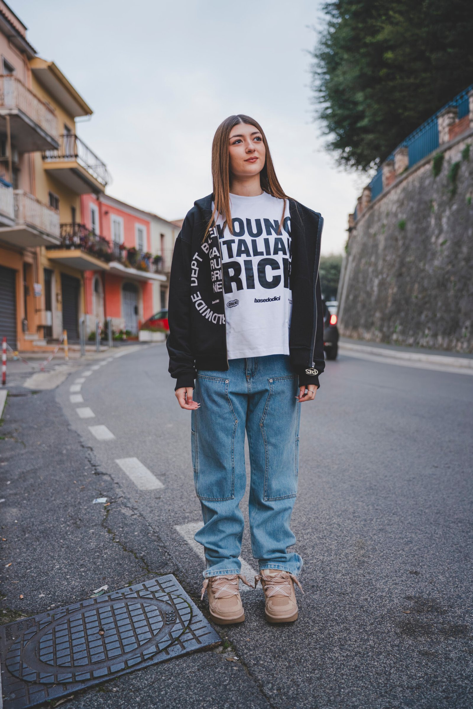 WORK DENIM PANTS “RESORT” LIGHT BLUE - immagine 3