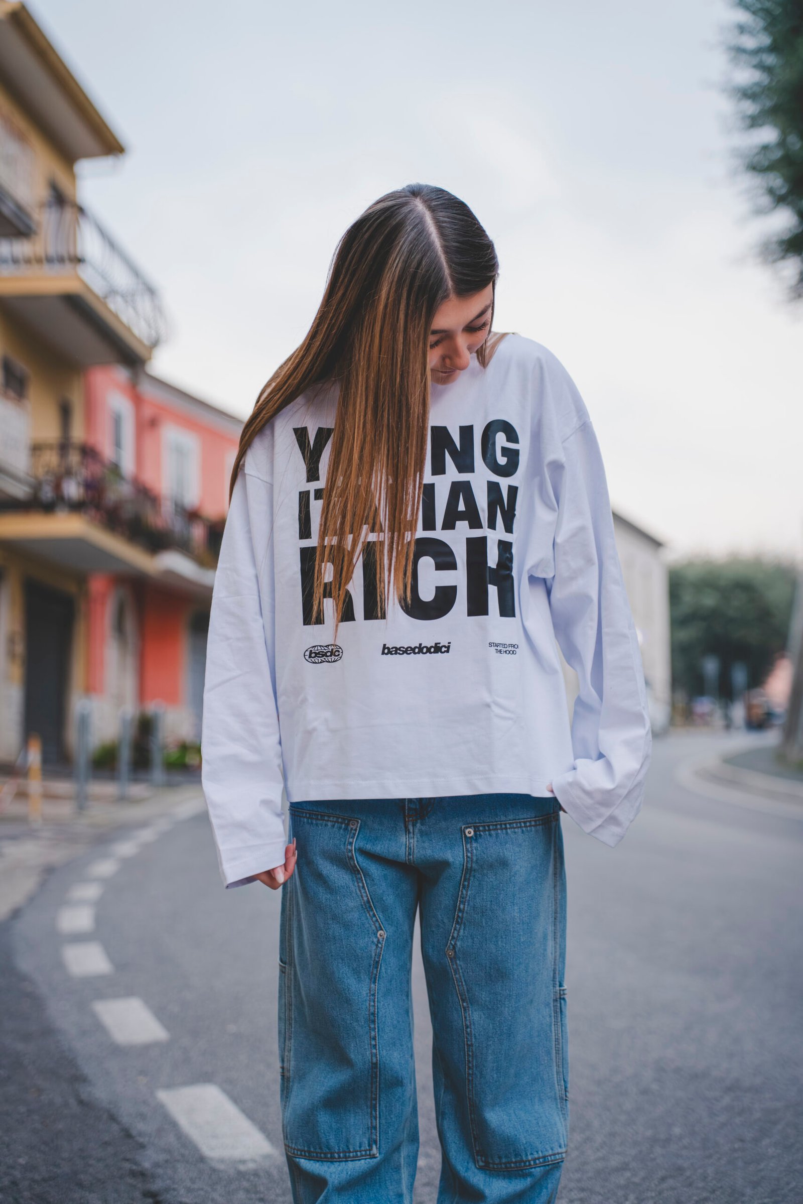 LONGSLEEVE "WORLD TOUR" ITALIAN RICH WHITE - immagine 4