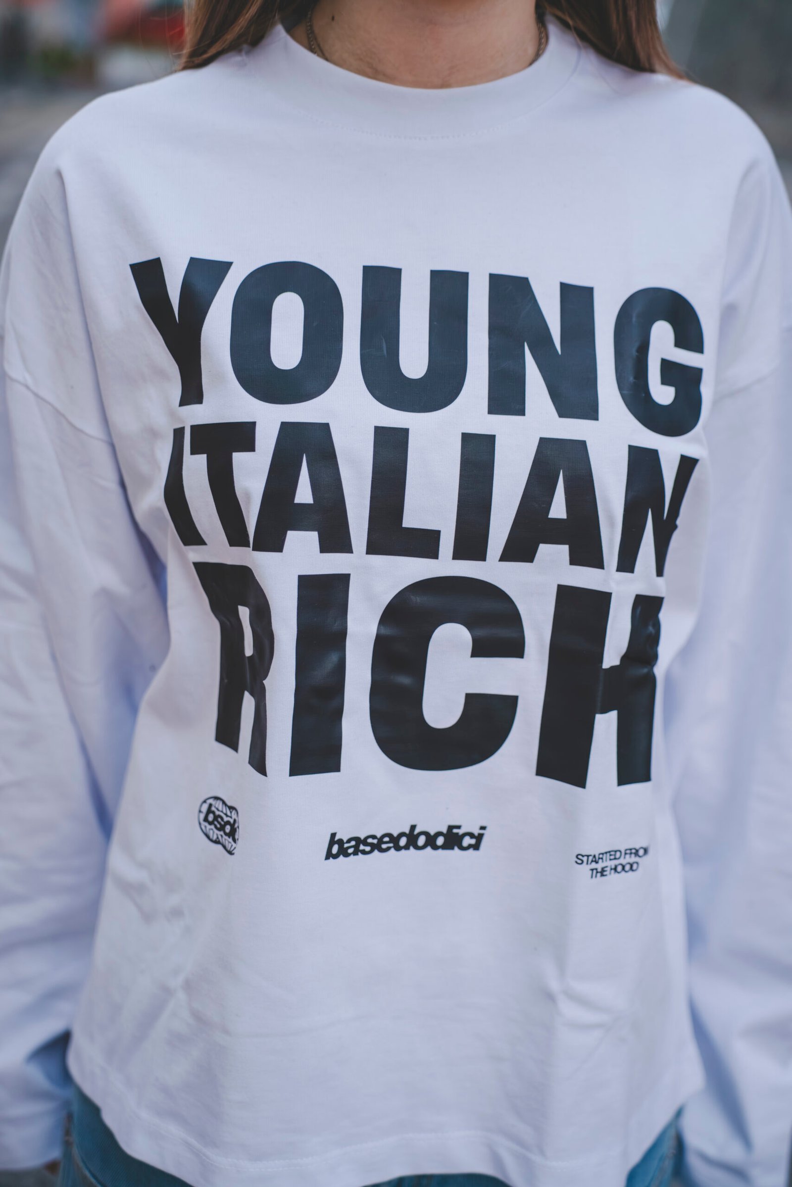 LONGSLEEVE "WORLD TOUR" ITALIAN RICH WHITE - immagine 3