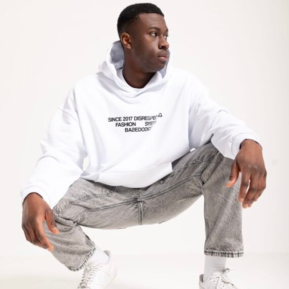 HOODIE ''FCK 2.0'' PRETTYGIRLS WHITE