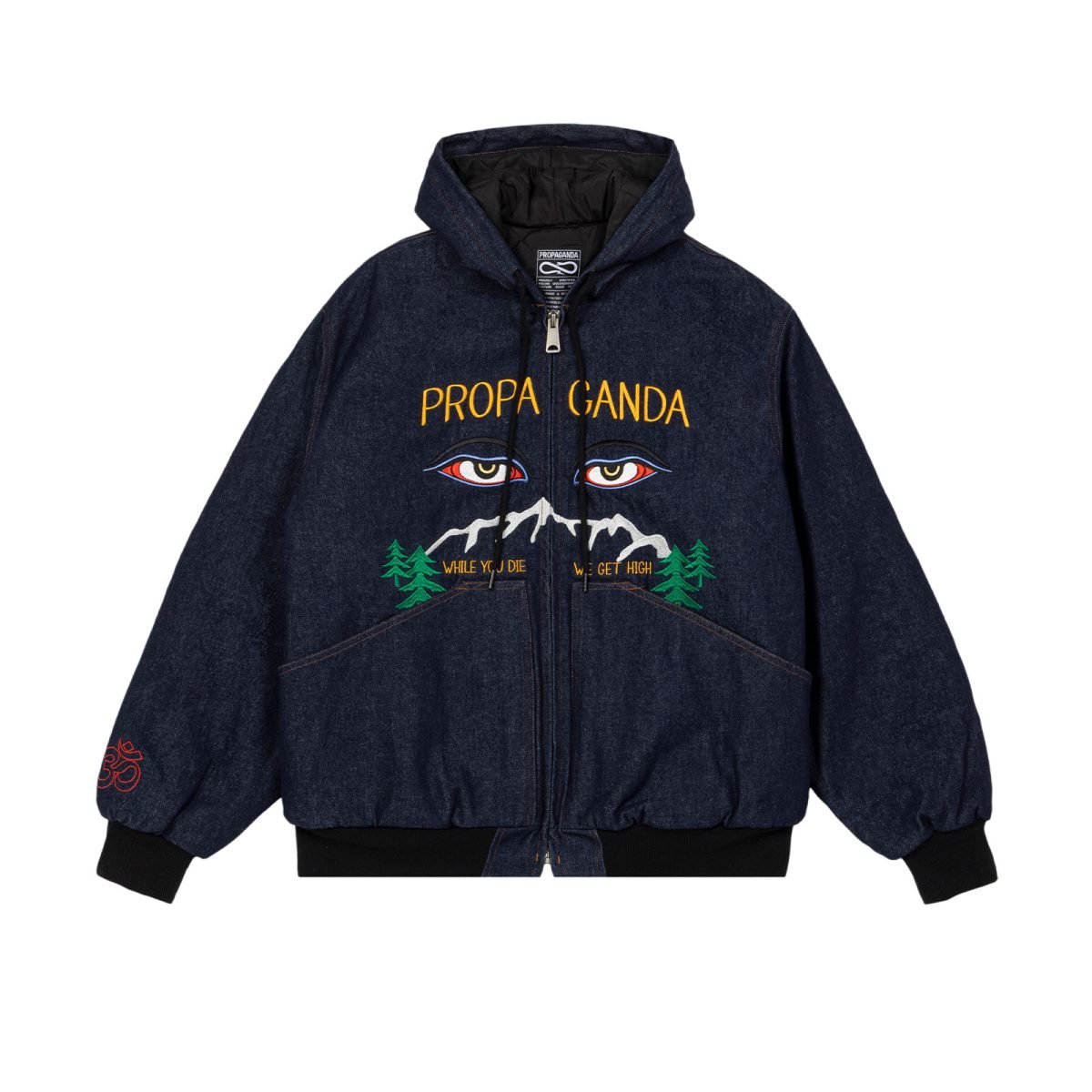PROPAGANDA PEAK ACTIVE JACKET RAW DENIM