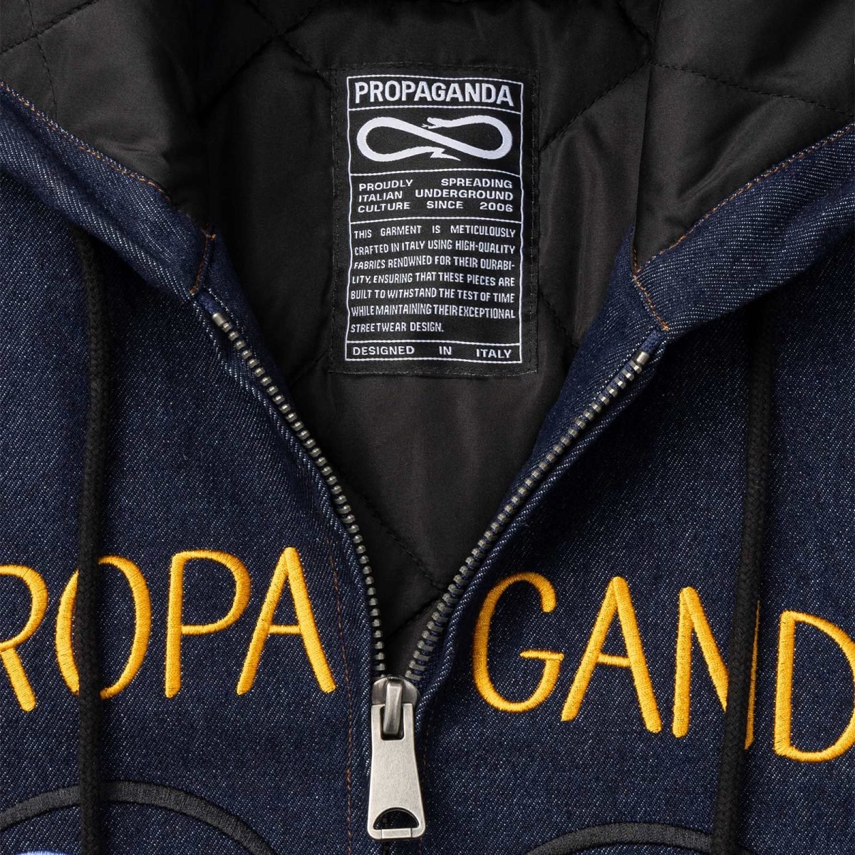 PROPAGANDA PEAK ACTIVE JACKET RAW DENIM - immagine 4