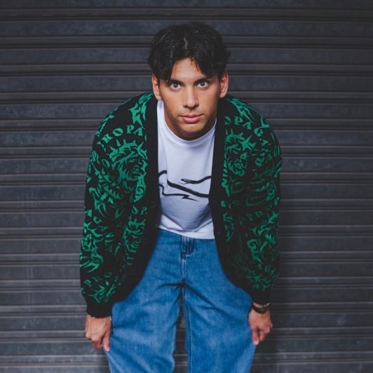 PROPAGANDA SACRED CARDIGAN GREEN