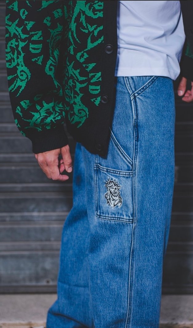 PROPAGANDA JEEZ CARPENTER DENIM PANT BLUE - immagine 5