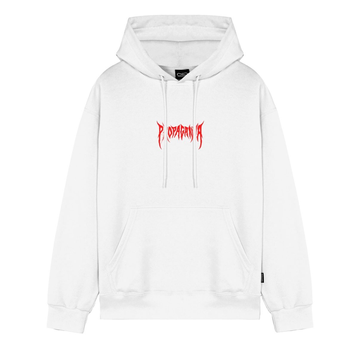 PROPAGANDA RIBS SPIDER HOODIE WHITE