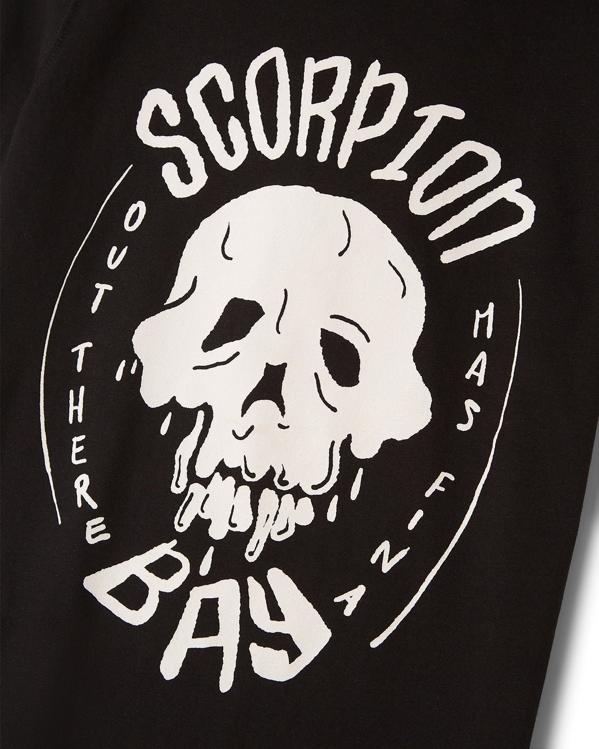 SCORPION BAY T-SHIRT A MANICA CORTA STAMPATA ''SLIQUID SKULL" BAMBINO - immagine 3
