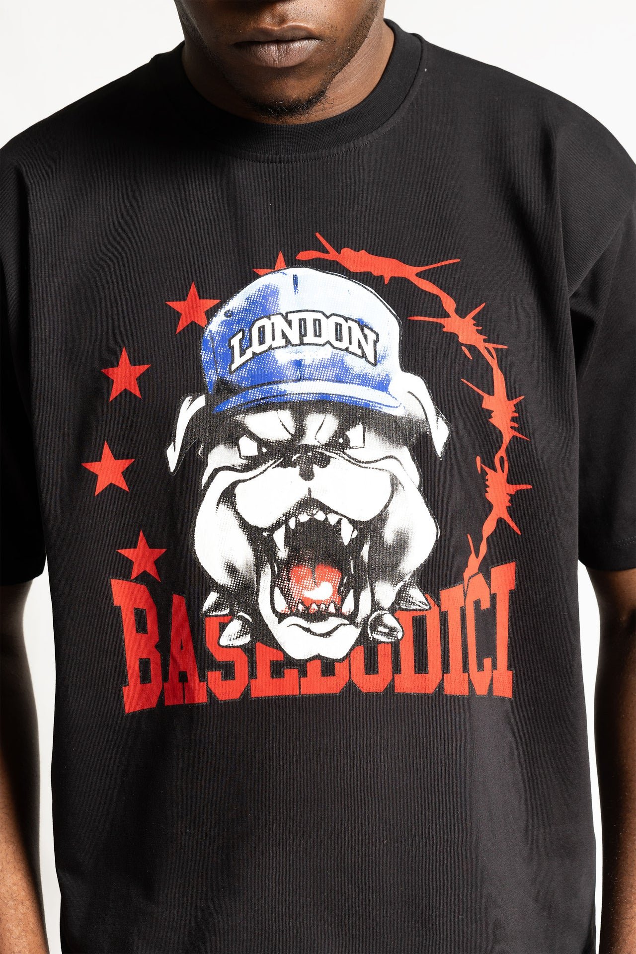 T-SHIRT "RUDEBOY LND" BULL BLACK - immagine 2