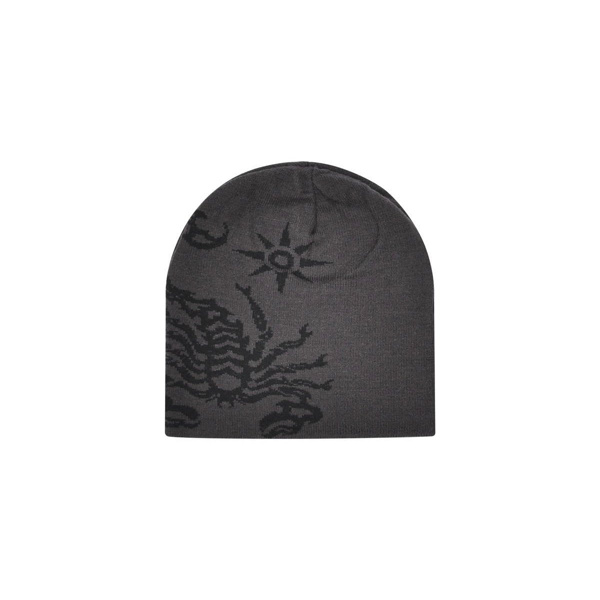 SCORPION BAY BERRETTO IN MAGLIA DOUBLEFACE ''IRON'' GREY