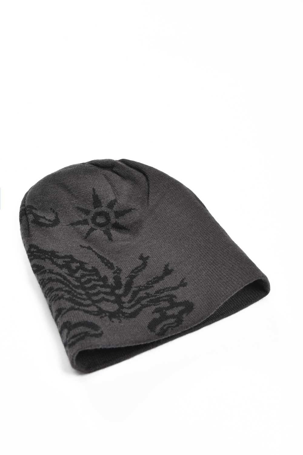 SCORPION BAY BERRETTO IN MAGLIA DOUBLEFACE ''IRON'' GREY - immagine 3