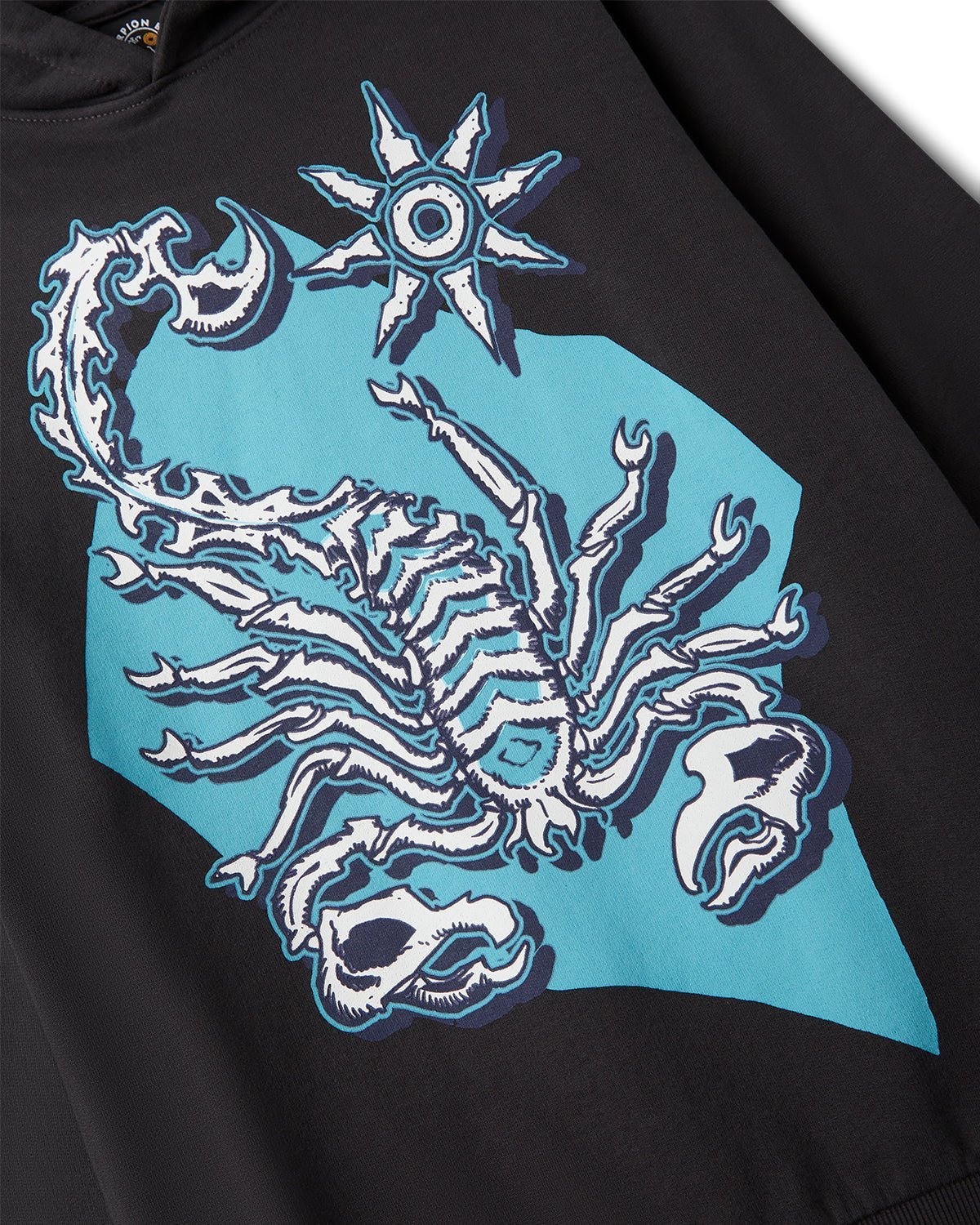 SCORPION BAY FELPA CON CAPPUCCIO ''SCORPION FLUO'' BAMBINO - immagine 4