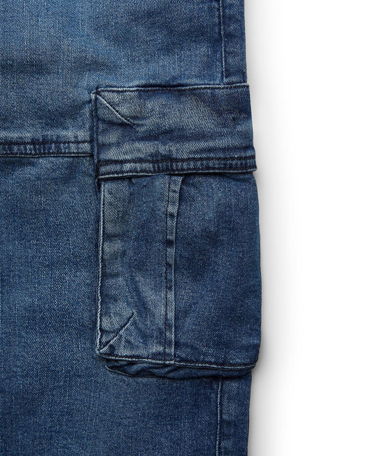 SCORPION BAY PANTALONI JOGGER CARGO IN DENIM BAMBINO - immagine 3