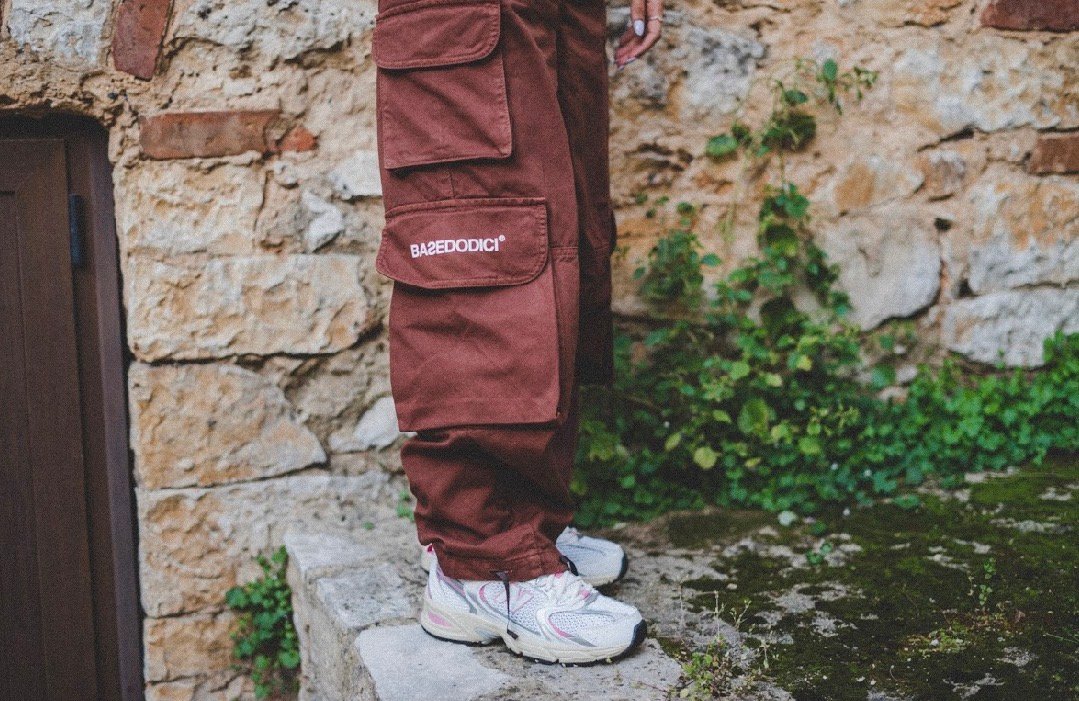 BASEDODICI CARGO PANTS ''RESORT'' BROWN - immagine 3