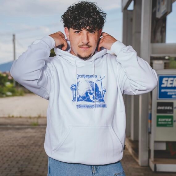 PROPAGANDA HOODIE DOLOR WHITE