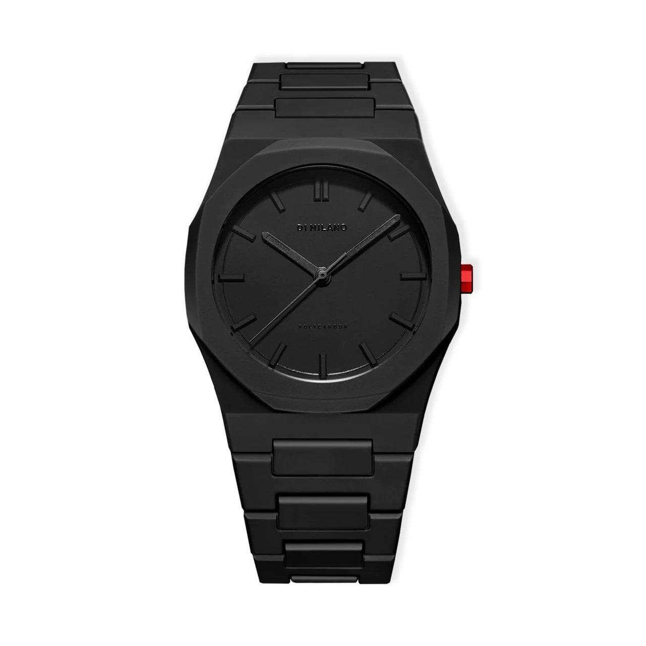 BASEDODICI WATCH "D1MILANOxBASEDODICI" BLACK POLYCARBON