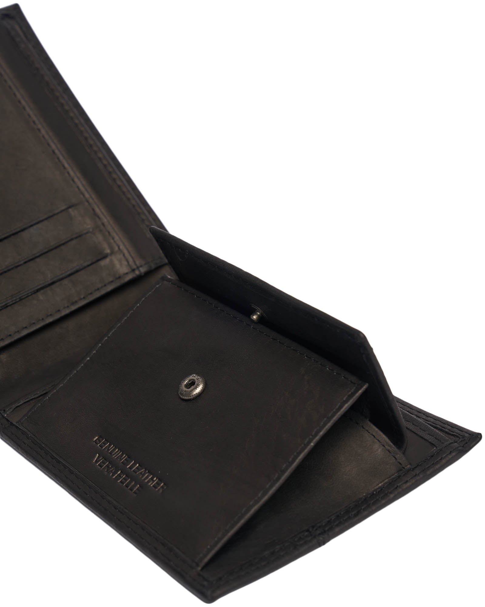 SCORPION BAY PORTAFOGLIO IN PELLE CON SCRITTA E LOGO IMPRESSI - immagine 4