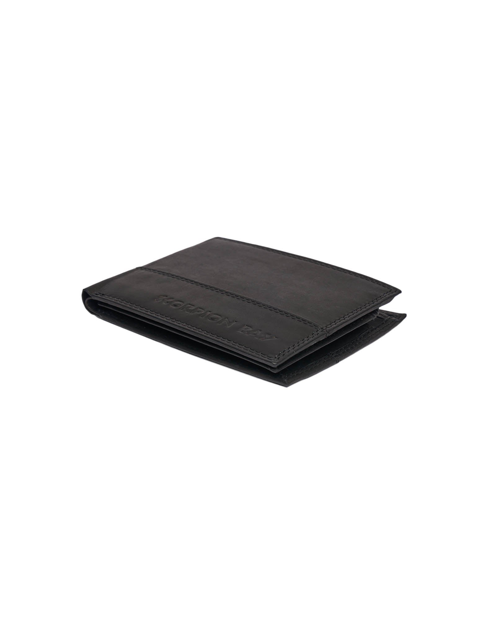 SCORPION BAY PORTAFOGLIO IN PELLE CON SCRITTA E LOGO IMPRESSI - immagine 5