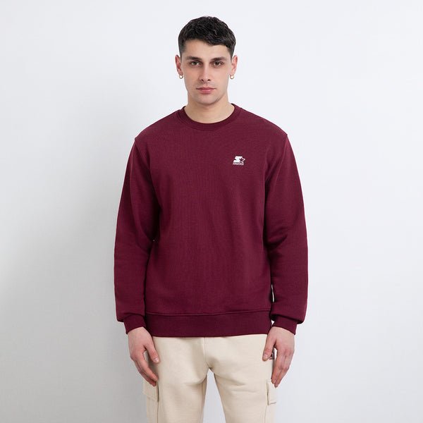 STARTER CREWNECK BORDEAUX