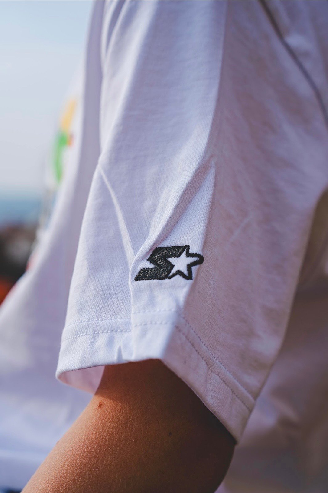 STARTER T-SHIRT URBAN BAMBINO BIANCO - immagine 2