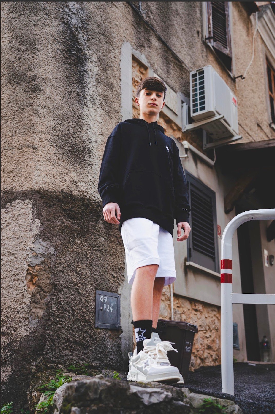 STARTER FELPA GRAFFITI NERO - immagine 7