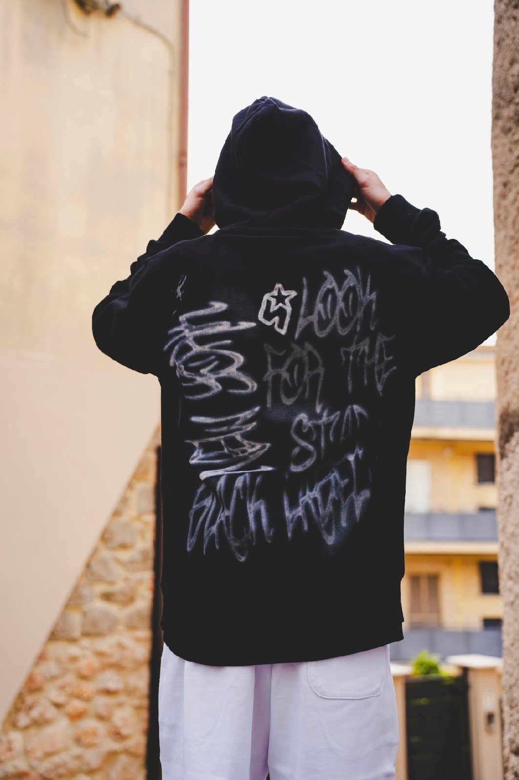 STARTER FELPA GRAFFITI NERO - immagine 2