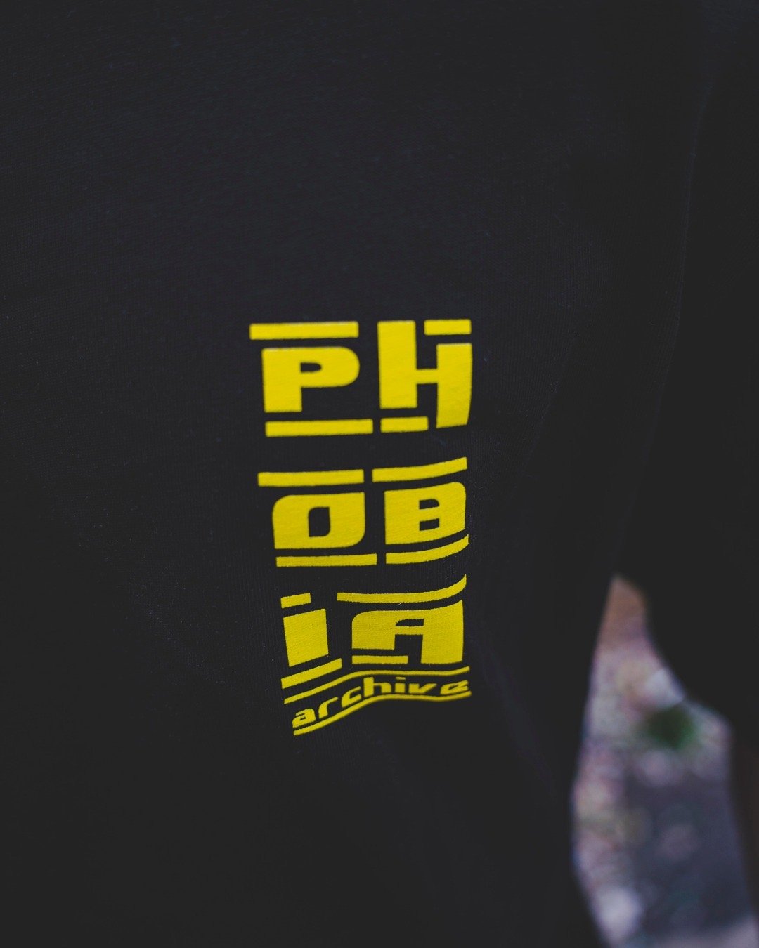 PHOBIA BLACK TEE GIAPPO LOGO - immagine 4
