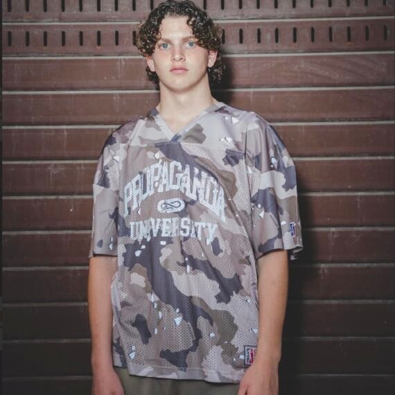 PROPAGANDA RUGBY JERSEY TEE UNIVERSITY